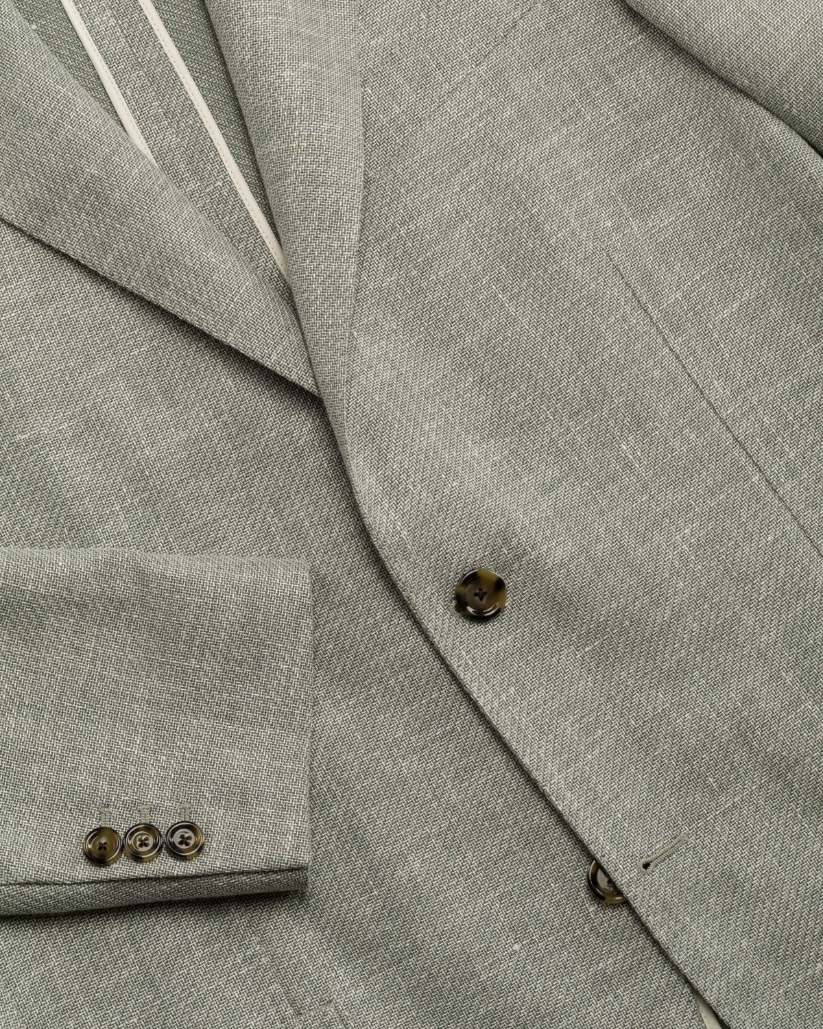Sommerblazer Wolle Leinen Slim Fit