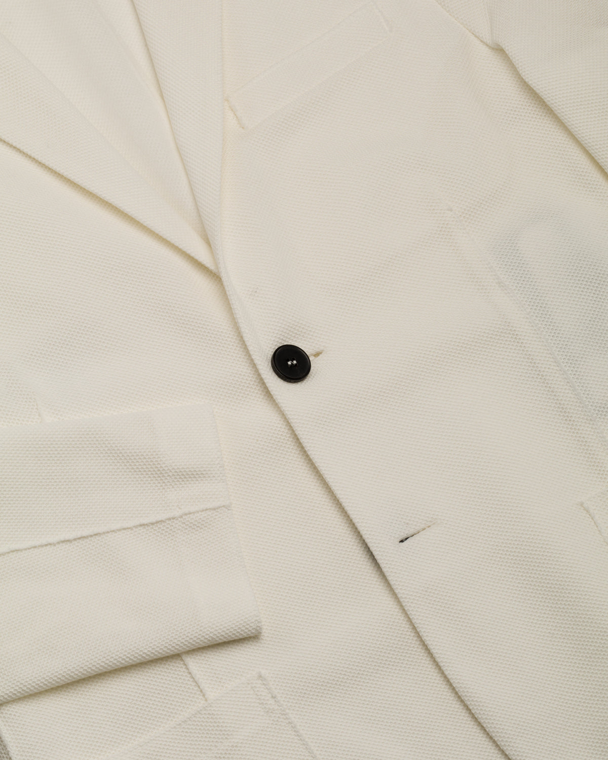 Jersey blazer, cotton, slim fit, unlined