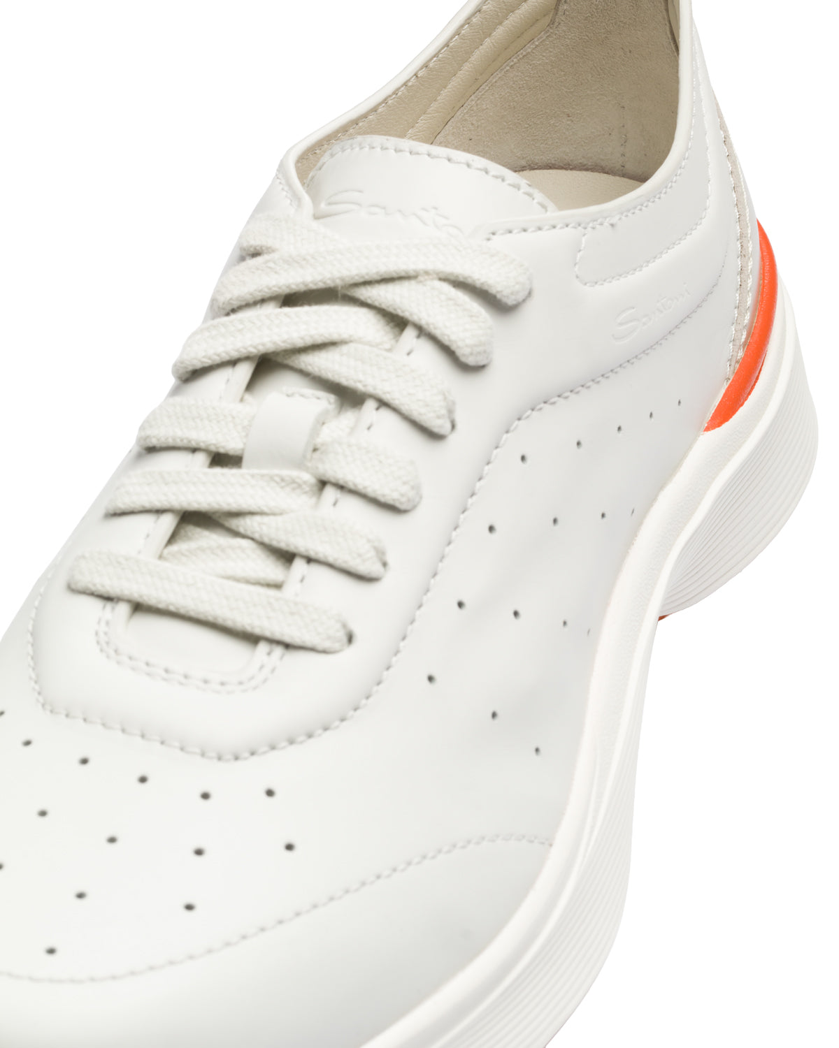 Sneaker Bounce Glattleder perforiert