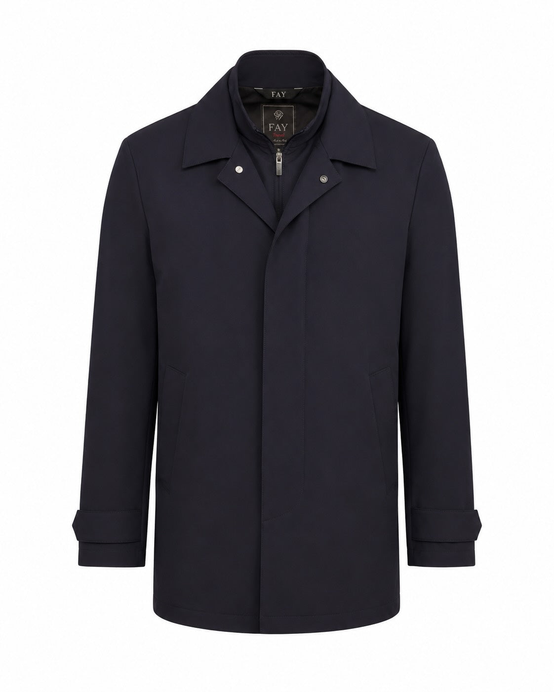 Travel Mantel Tech-Gewebe Slim Fit
