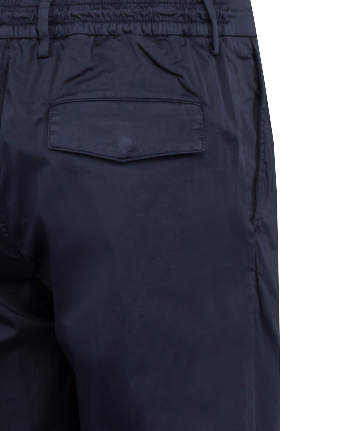 Satin Cotton Jog Pants Relaxed Slim Fit