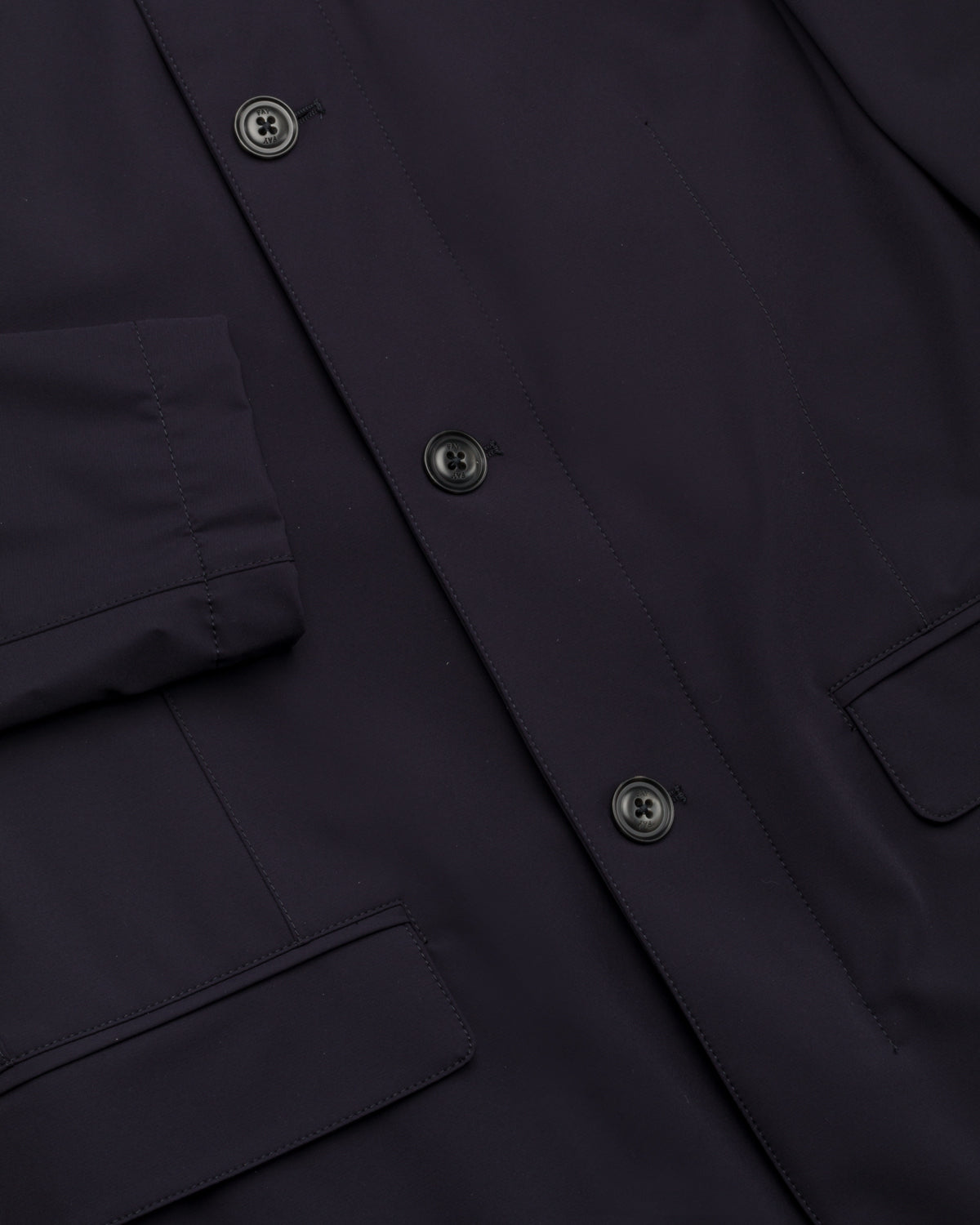 Travel Jacke im Sakko-Stil Slim Fit