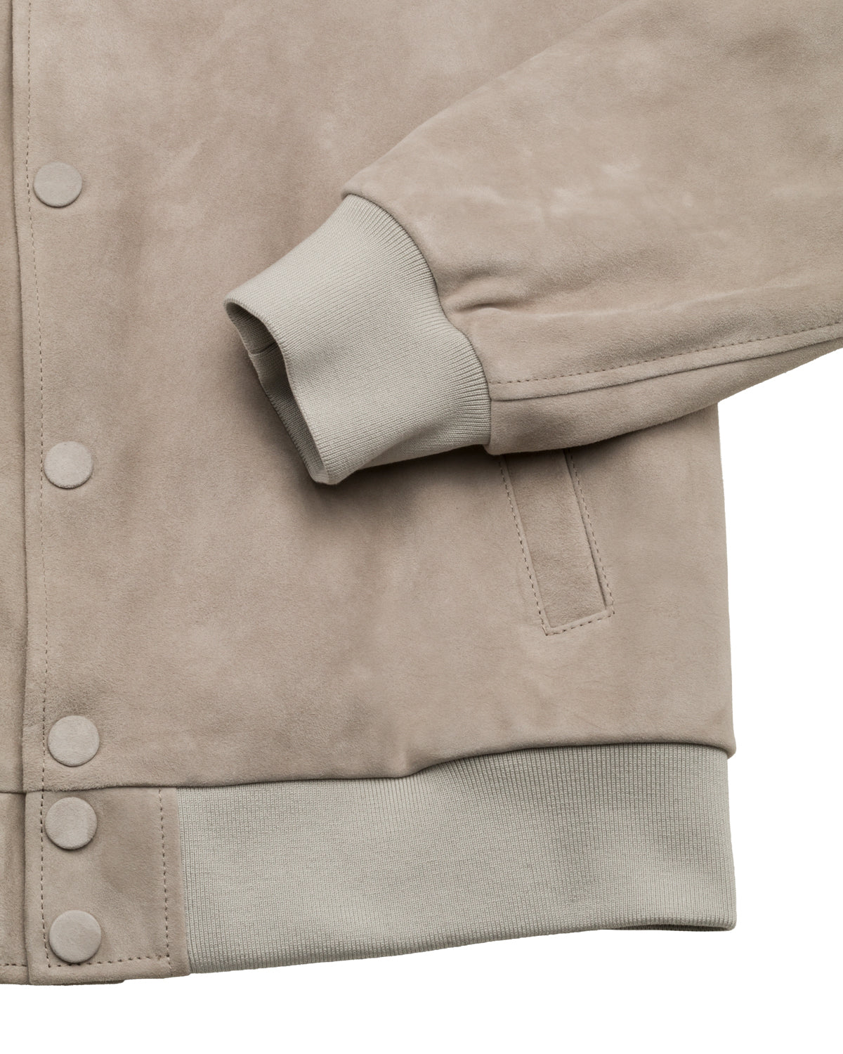 Bomberjacke Ziegenleder Slim Fit