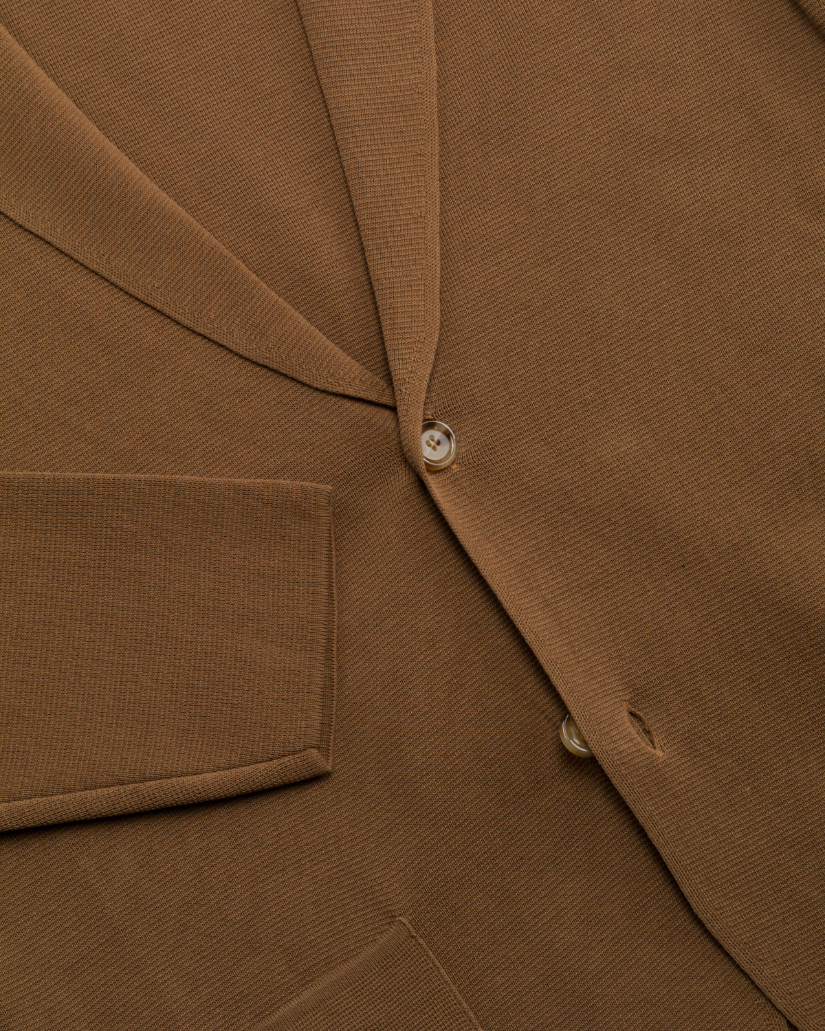 Stricksakko Baumwolle Slim Fit