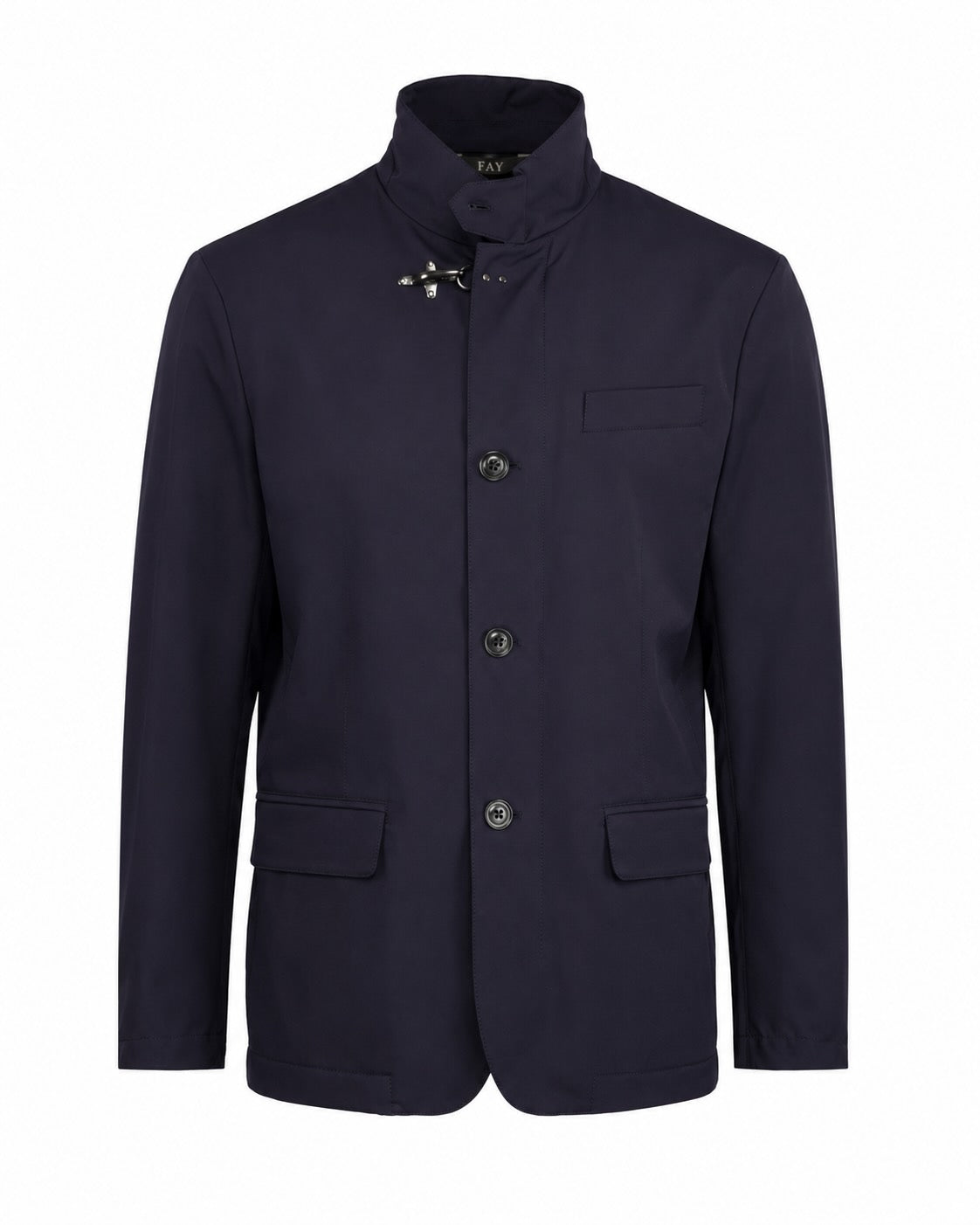 Travel Jacke im Sakko-Stil Slim Fit