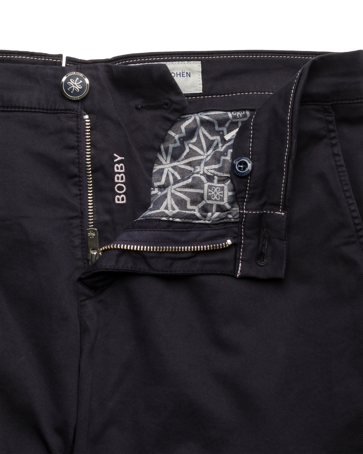Chino Bobby Cotton Lyocell Relaxed Slim