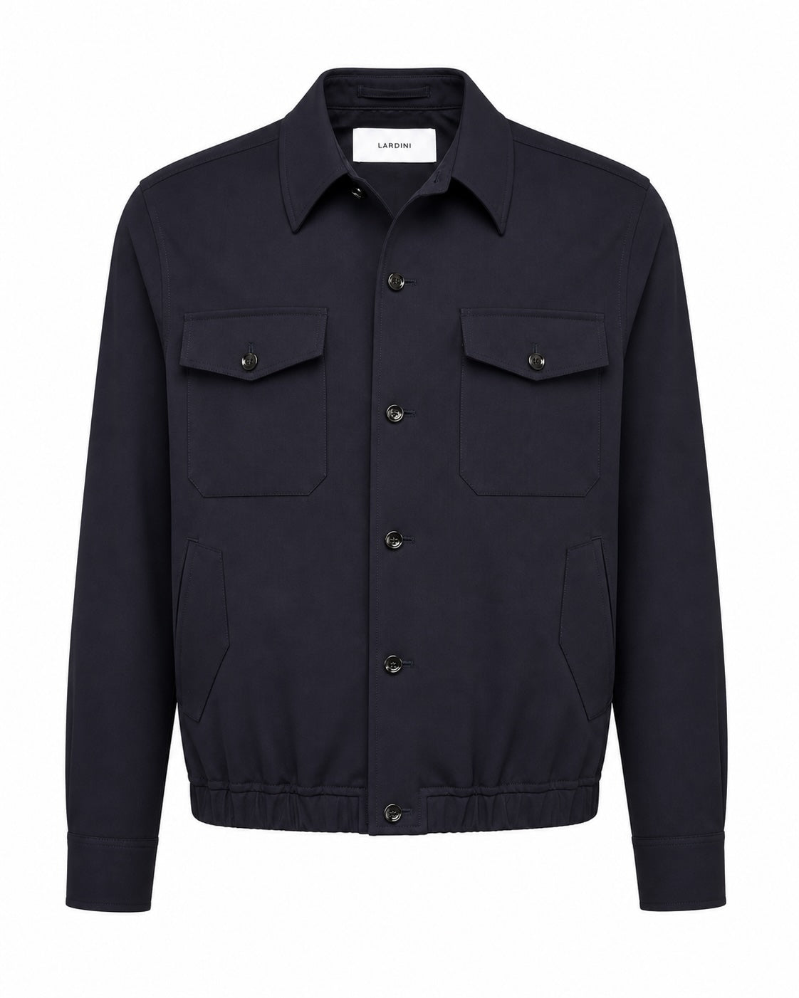 Shirtjacket Wolle Relaxed Fit gefüttert