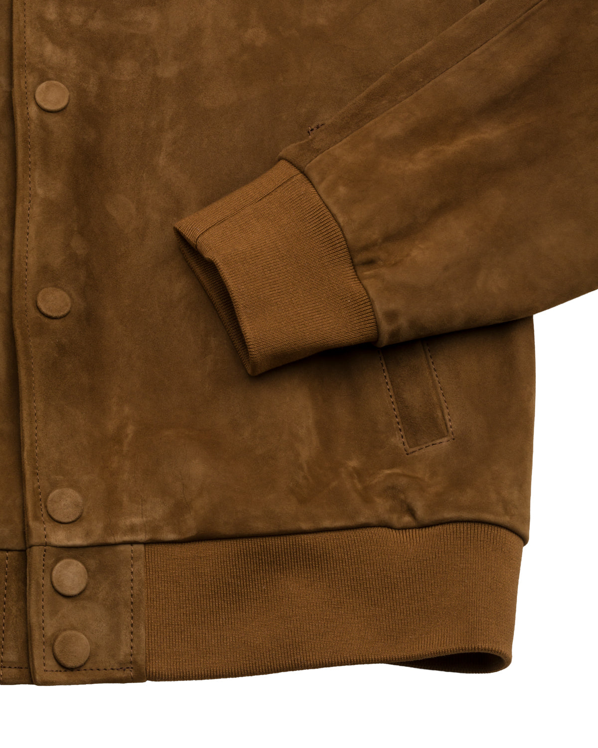 Bomber jacket goatskin slim fit