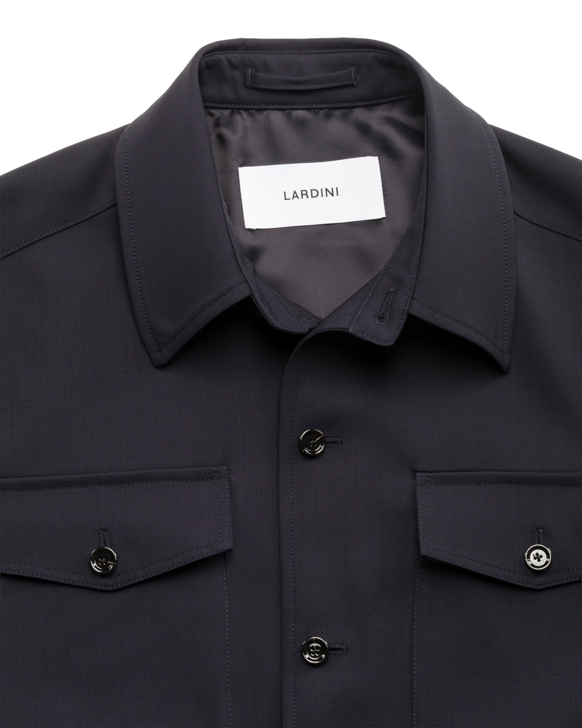 Shirtjacket Wolle Relaxed Fit gefüttert