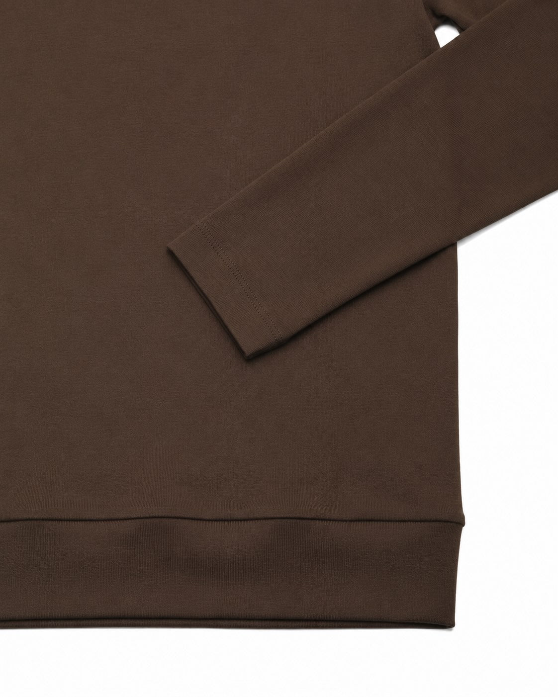 Braunes Longsleeve ELI B aus Baumwolle