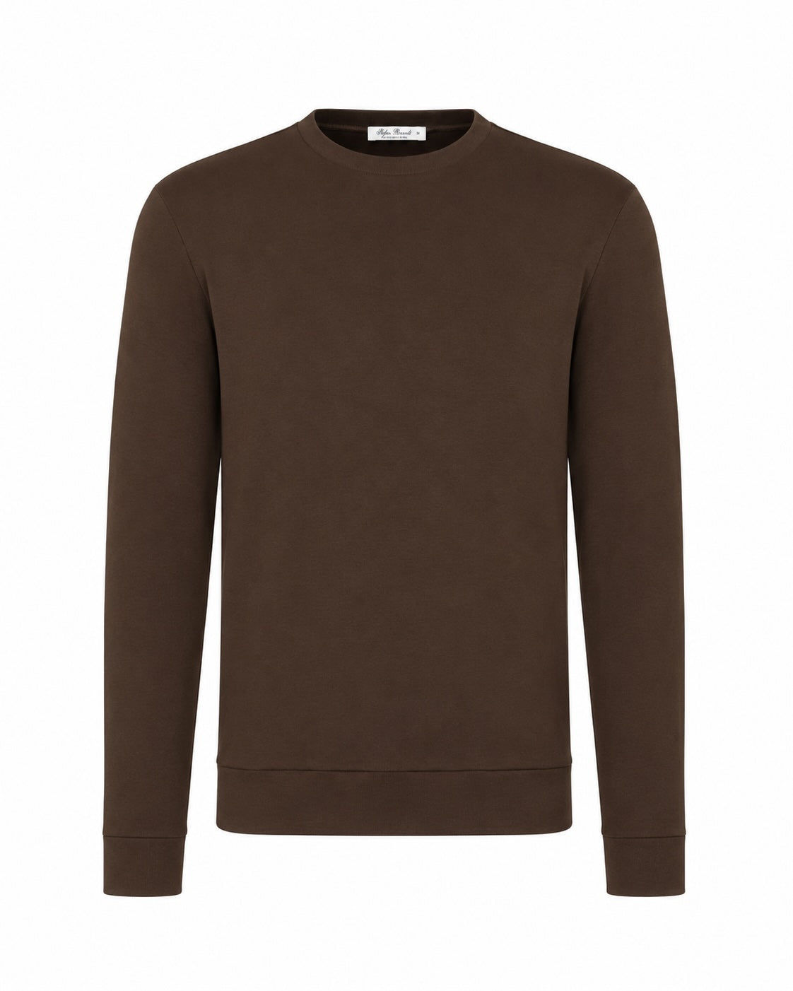 Braunes Longsleeve ELI B aus Baumwolle