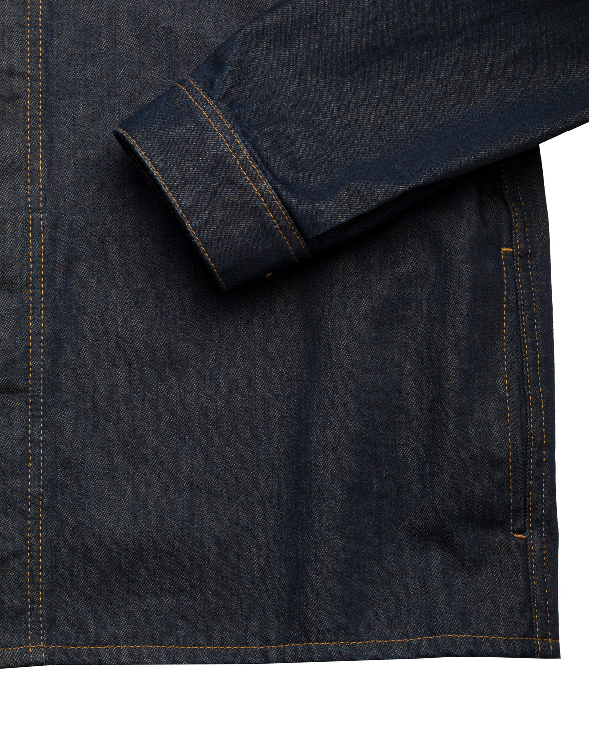 Raw Denim Shirt Jacket Relaxed Fit Baumwolle