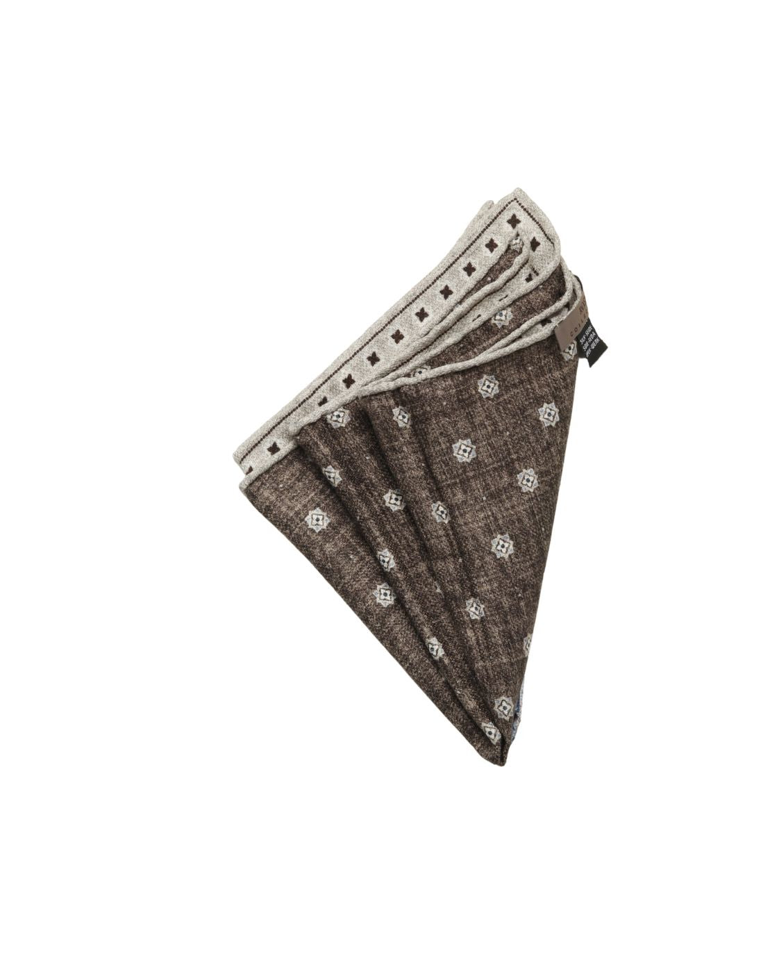 Einstecktuch EASY aus Seide mit geometrischem Muster