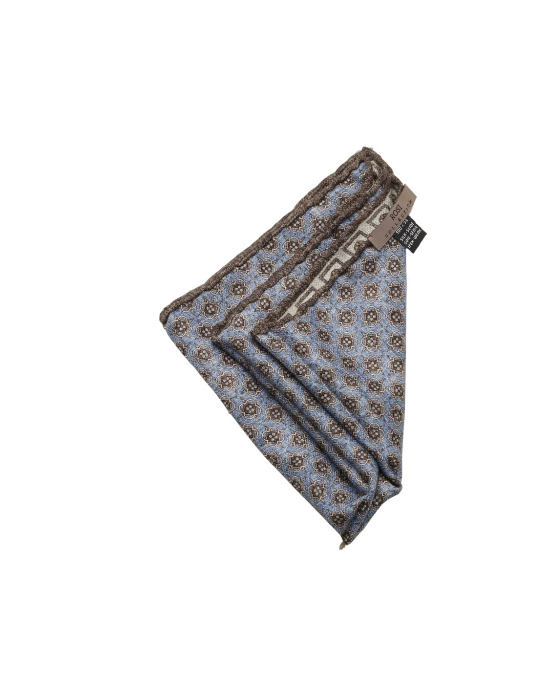 Einstecktuch EASY aus Seide mit geometrischem Ornamentmuster