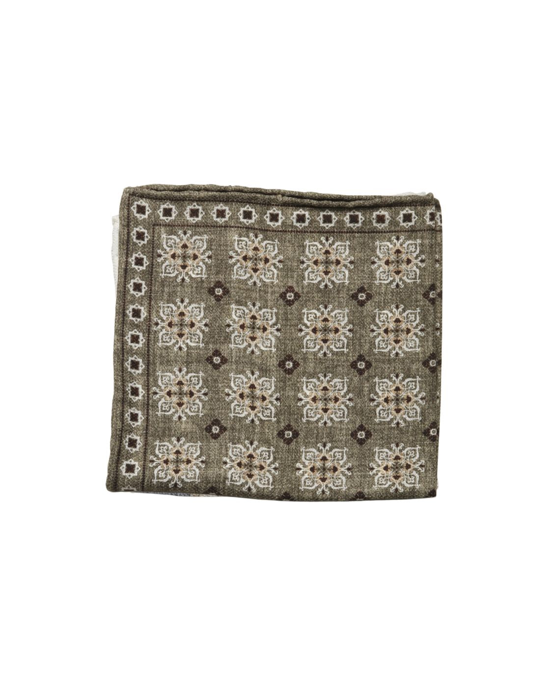 Einstecktuch EASY aus Seide mit ornamentalem Muster