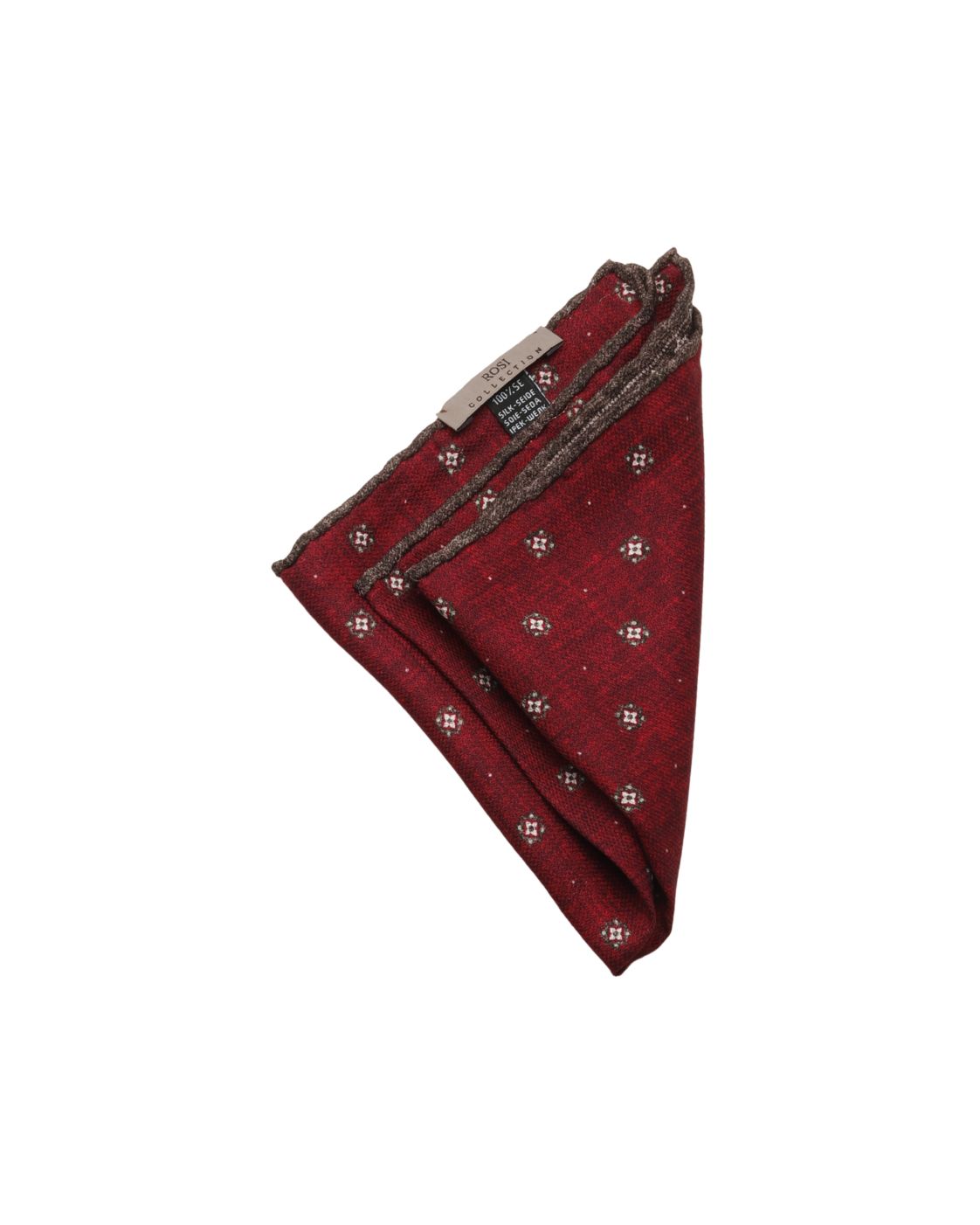Einstecktuch EASY aus Seide mit Ornamentmuster