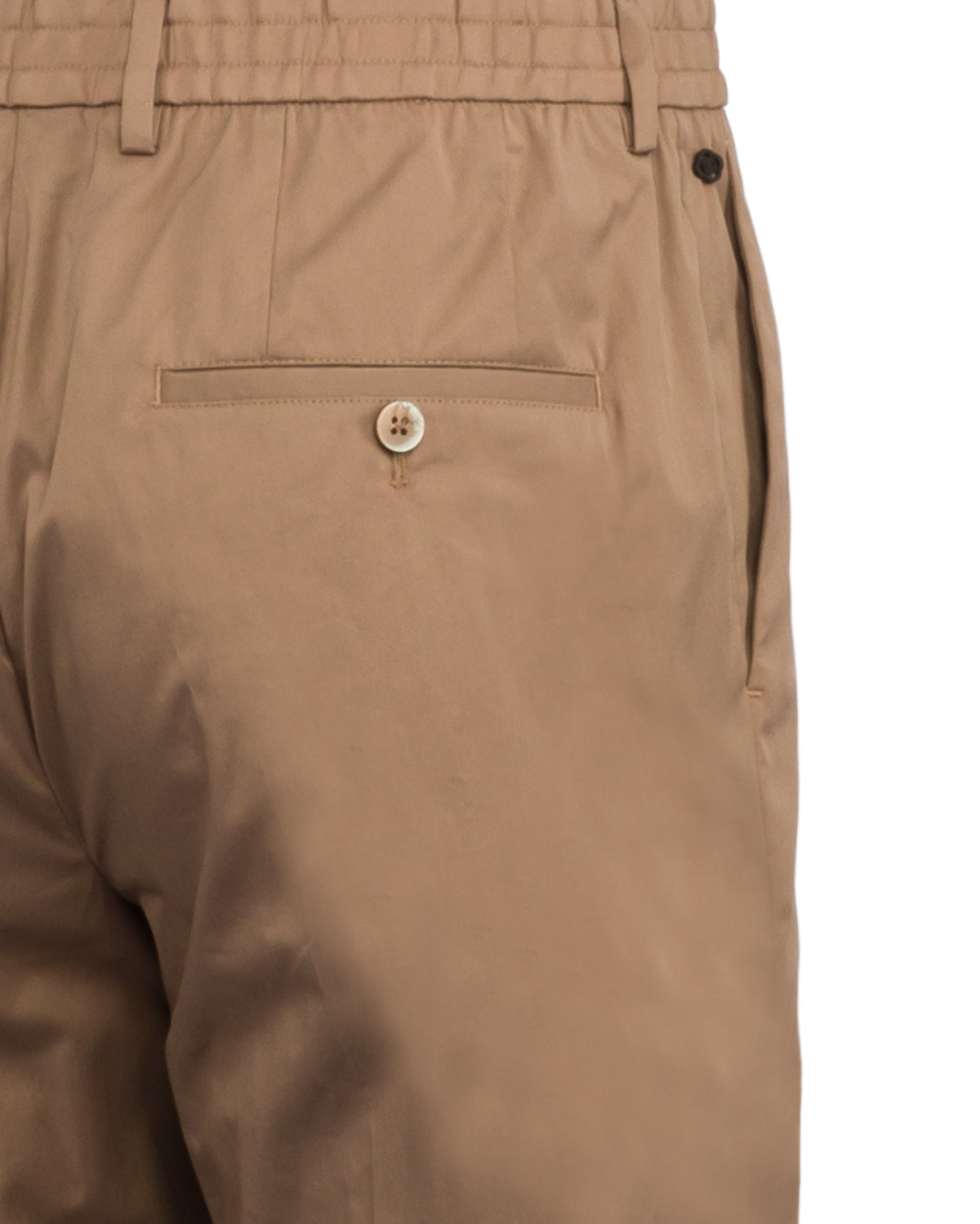 Baumwollmix Hose Bundfalte Slim Fit