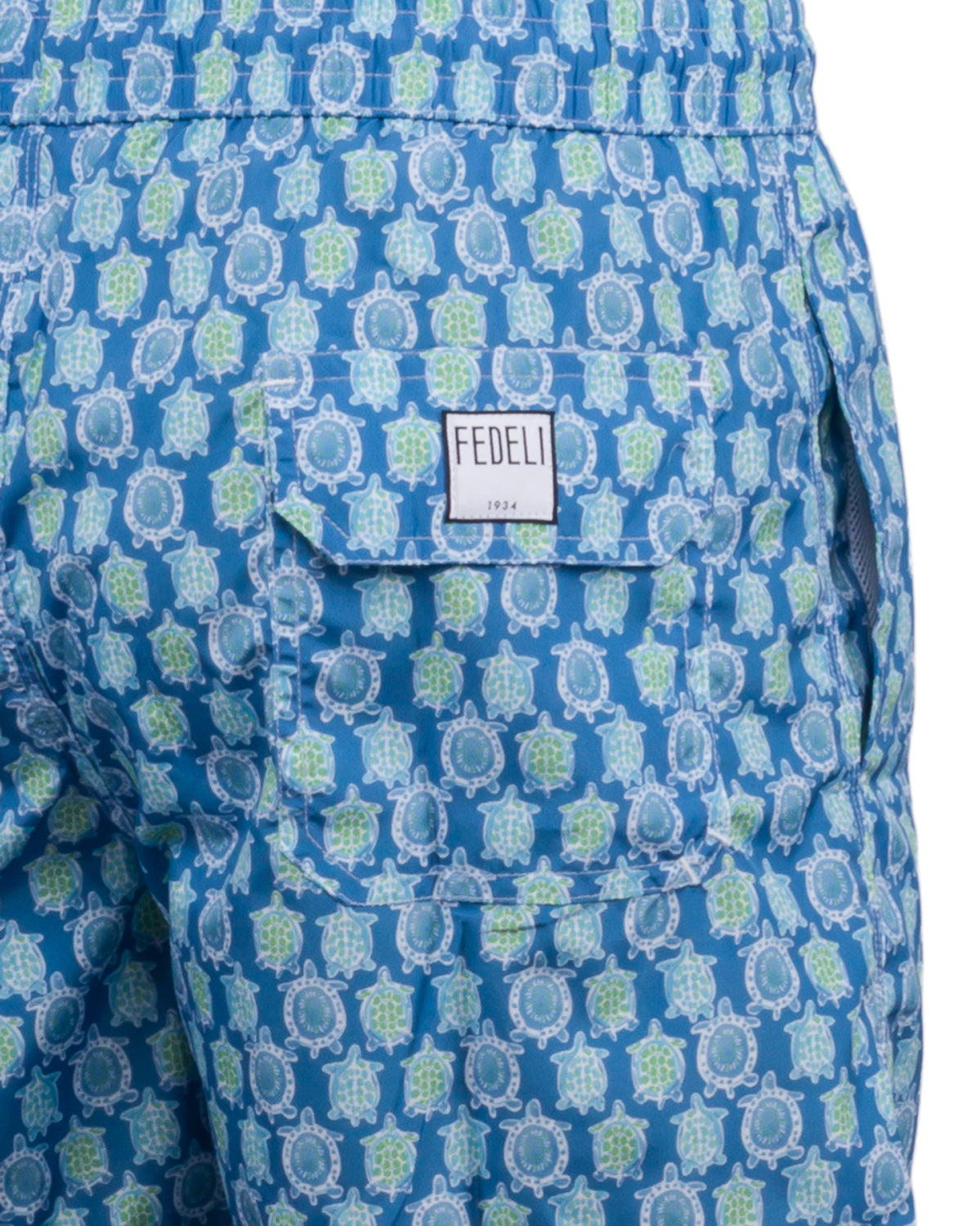 Badeshorts Airstop Slim Fit mit Allover-Print
