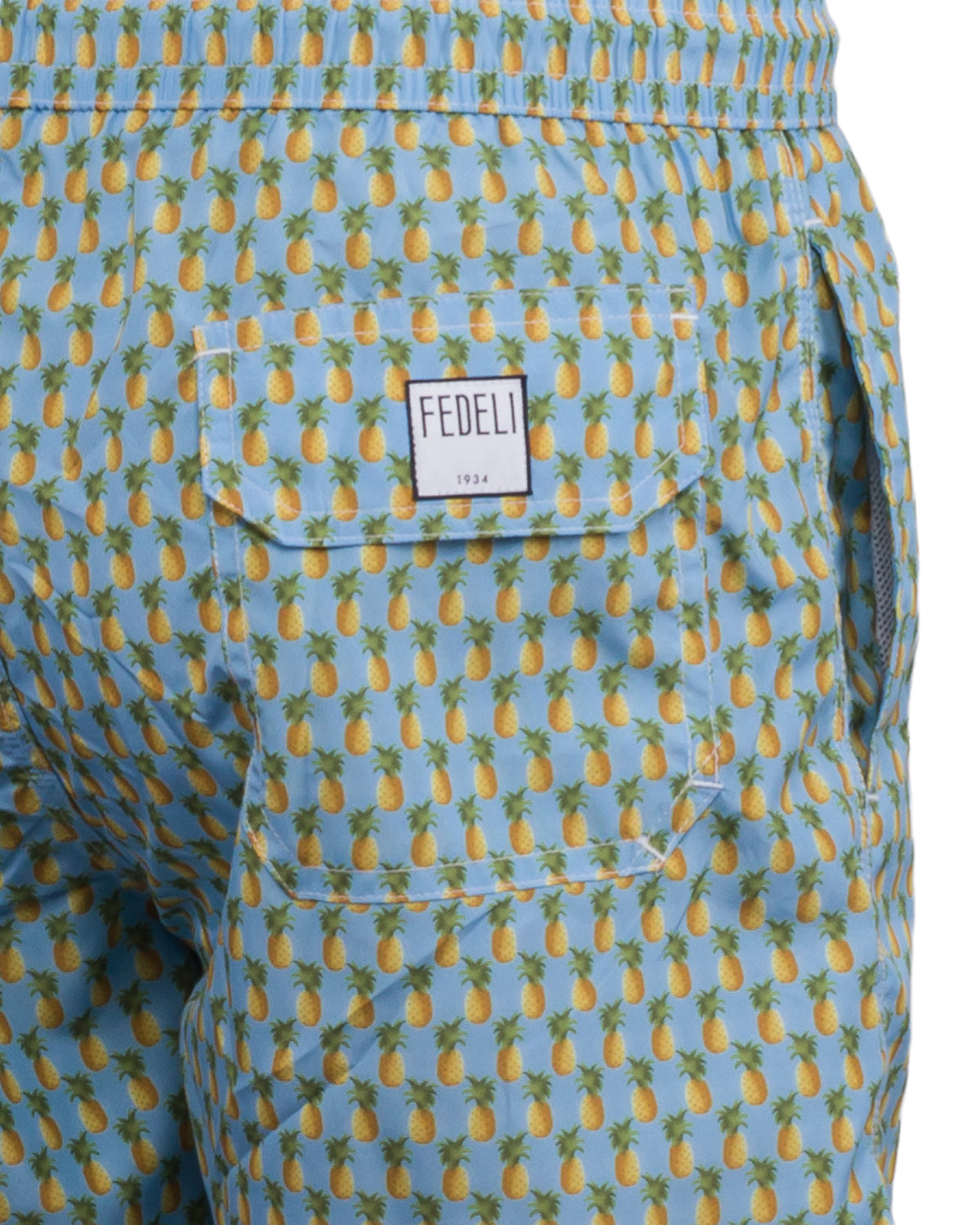 Airstop slim fit swim shorts with all-over print