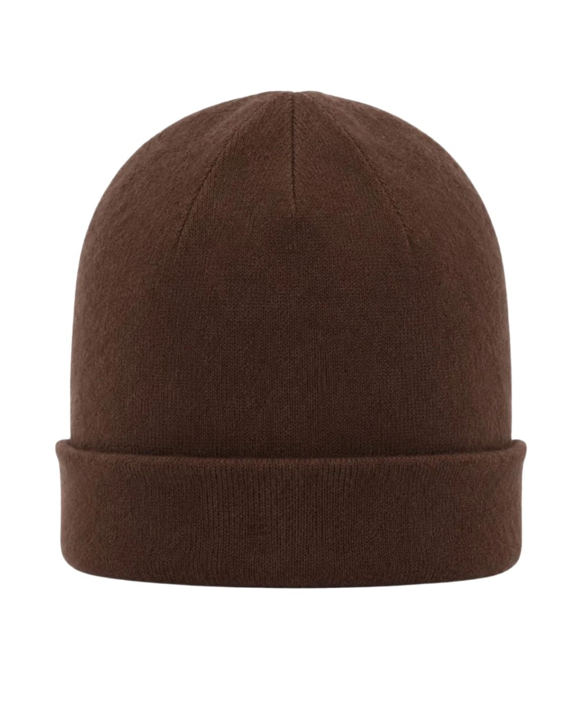 Brown cashmere beanie DAMIAN