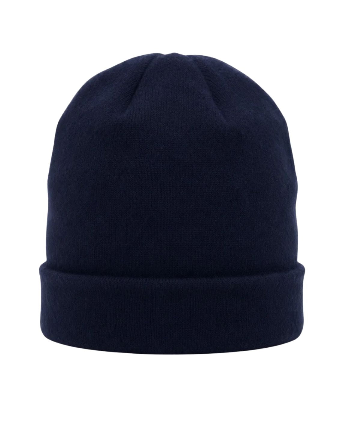 Beanie DAMIAN aus Kaschmir in Dunkelblau