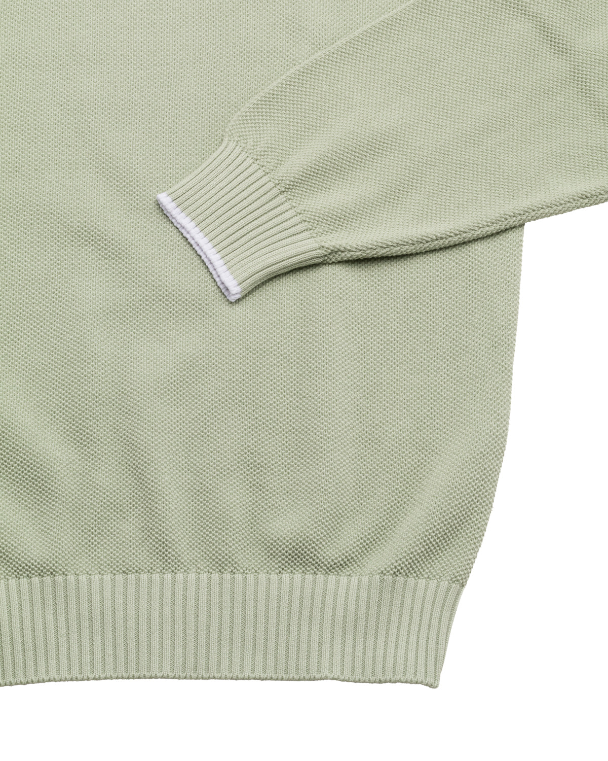 Sommerpullover Baumwolle Strick Slim Fit mit Struktur