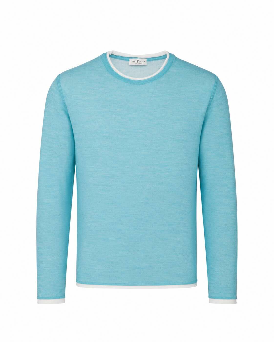 Lyocell Leinen Pullover Slim Fit