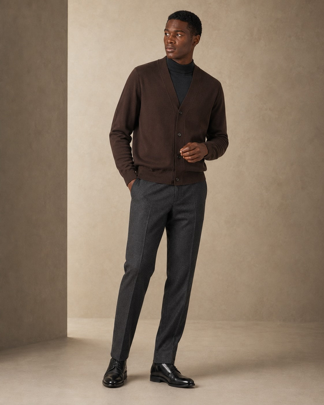 Cardigan aus Schurwolle