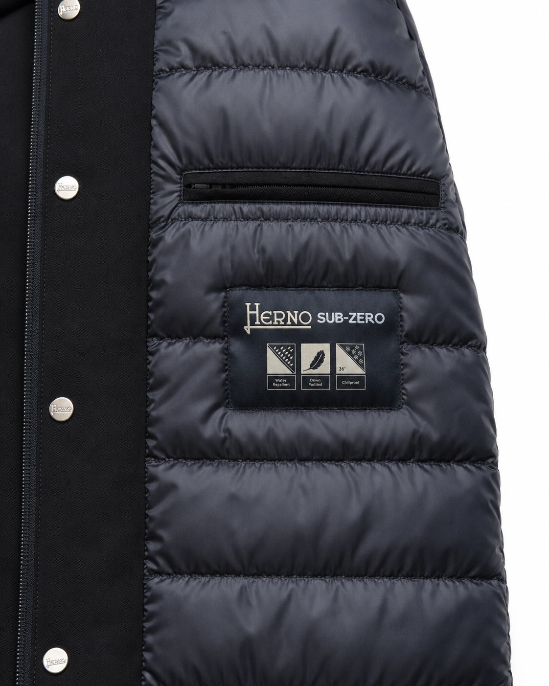 Raincoat with hood in dark blue