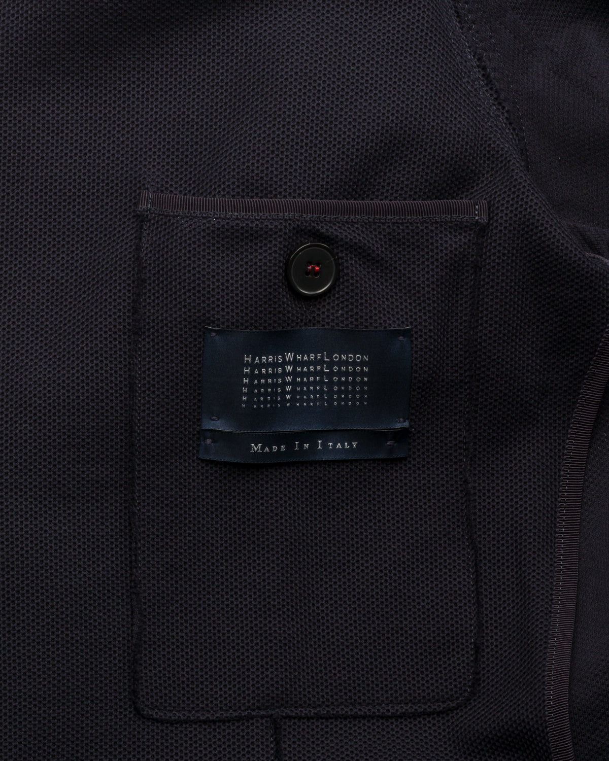 Cotton piqué blazer, slim fit