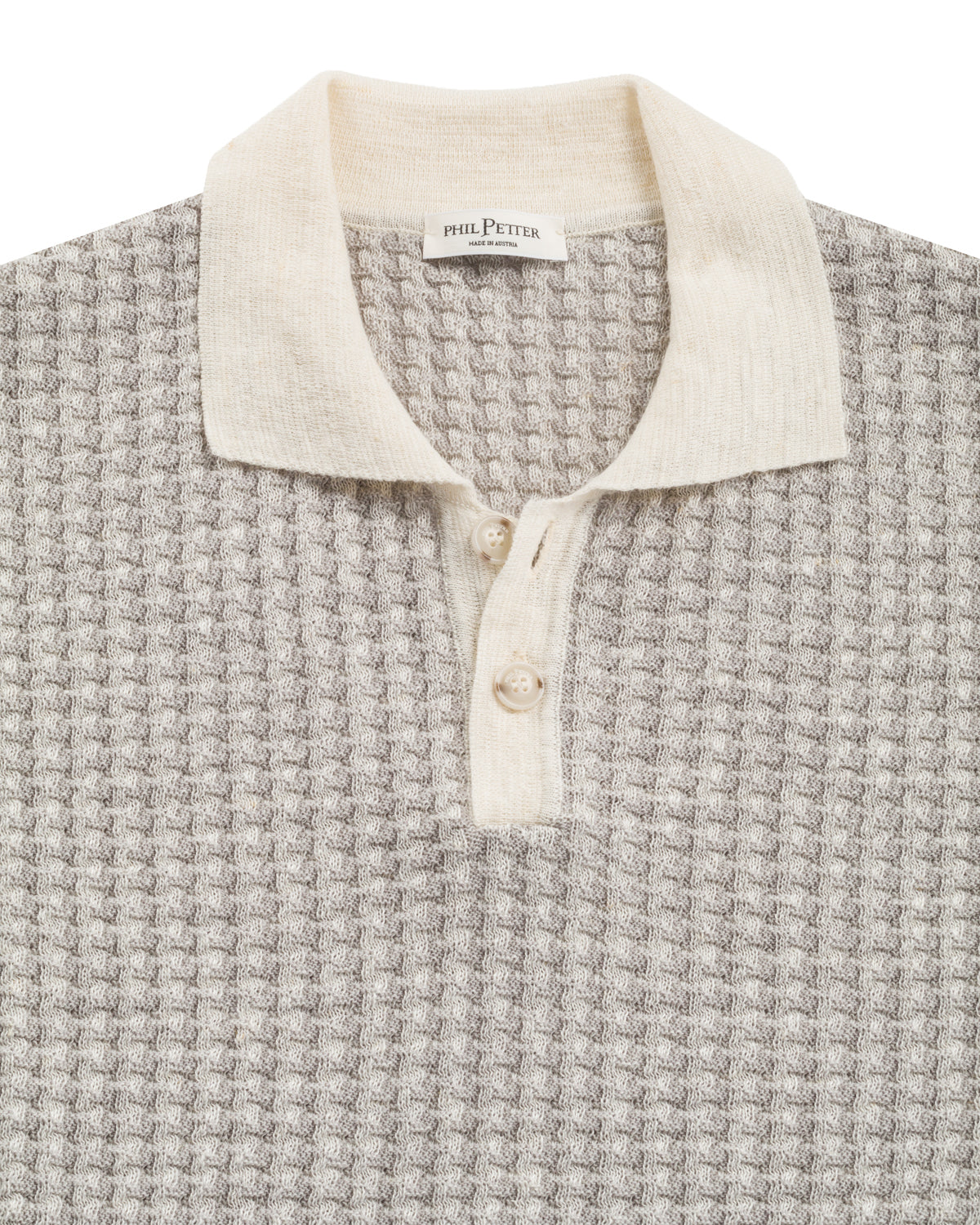 Baumwolle Strickpolo Slim Fit