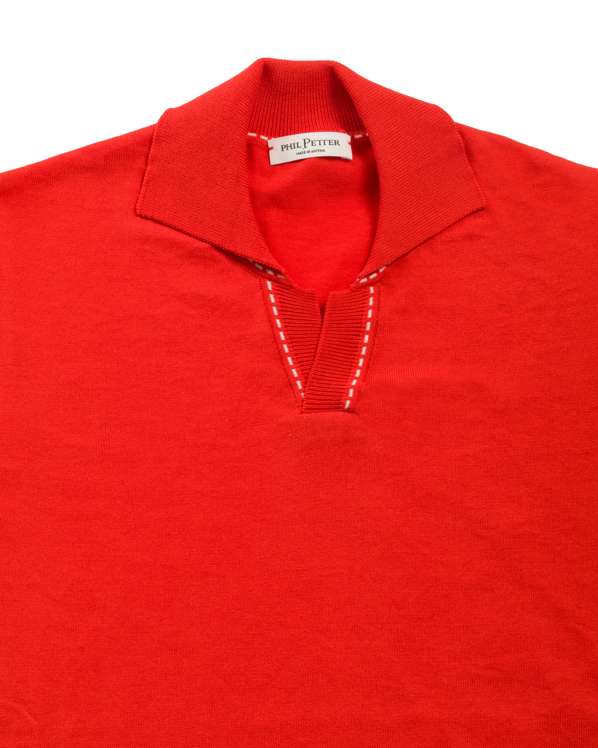 Cotton Knit Polo Slim Fit Cuba Collar