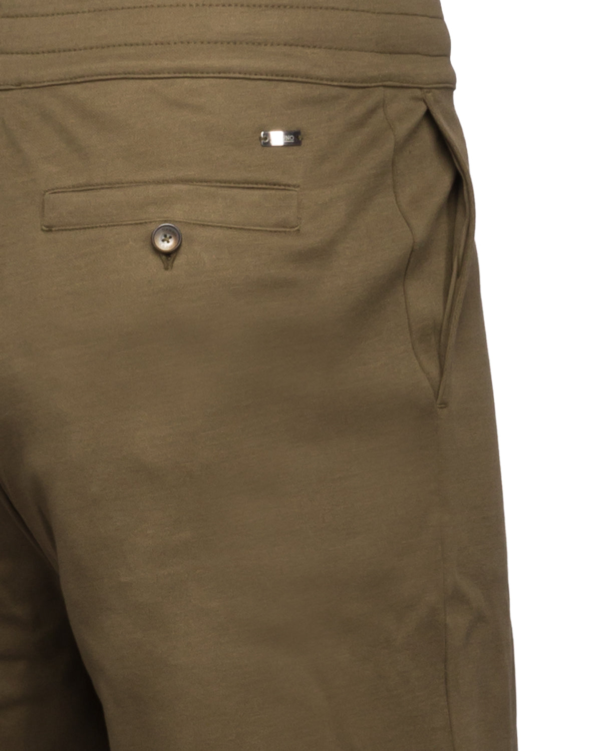 Cotton jersey Bermuda relaxed fit