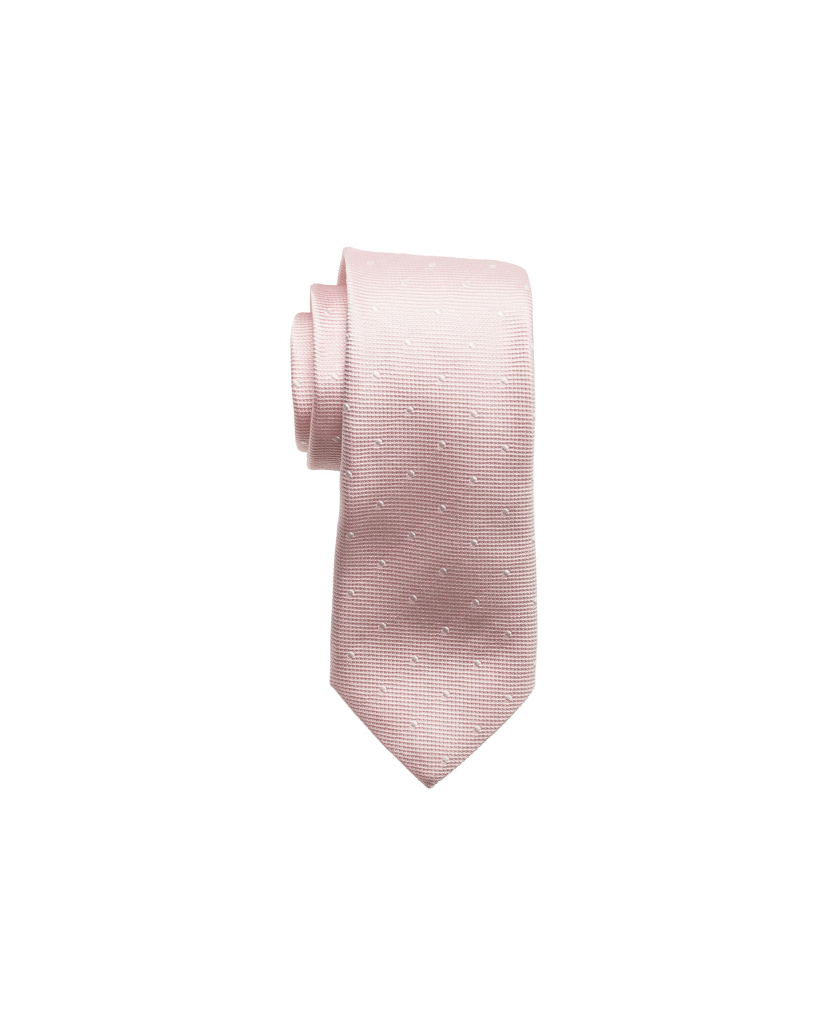 Seidenkrawatte fein gemustert Rosa