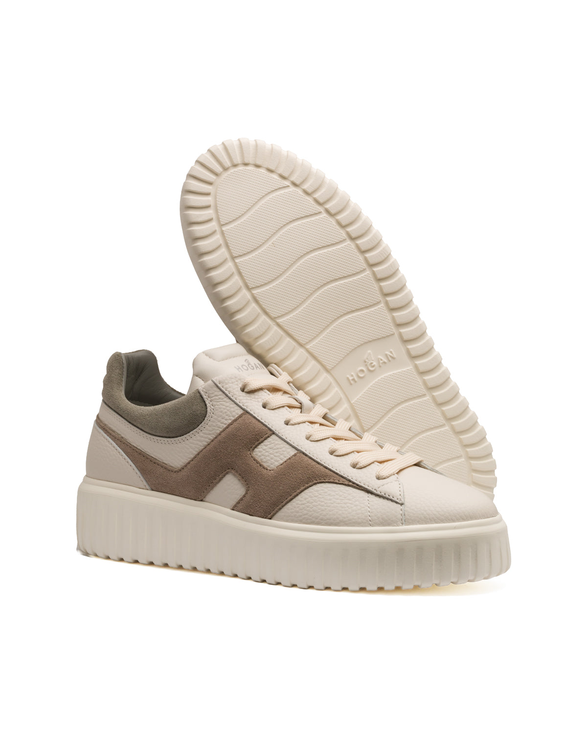 Low top sneaker Scotchgrain leather cassette sole