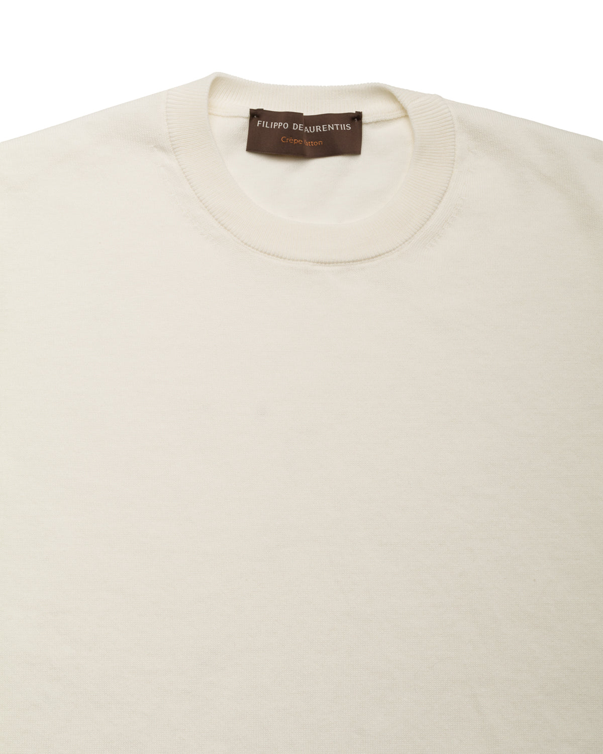 Cotton Crinkle Knit Slim Fit T-Shirt