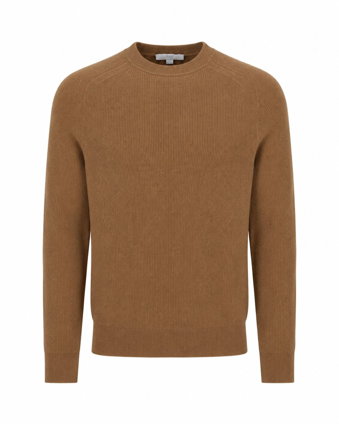 Brown cashmere raglan sweater