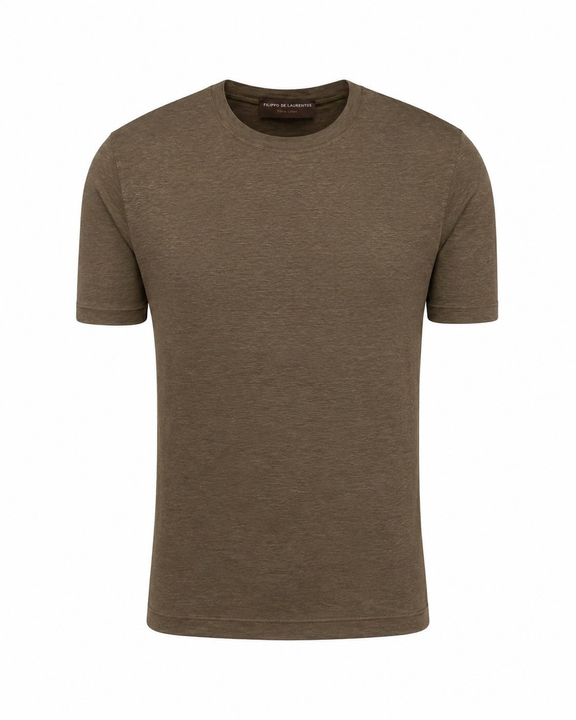 Linen Slim Fit Stretch T-Shirt