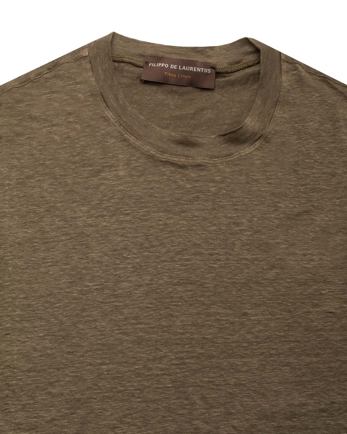 Linen Slim Fit Stretch T-Shirt