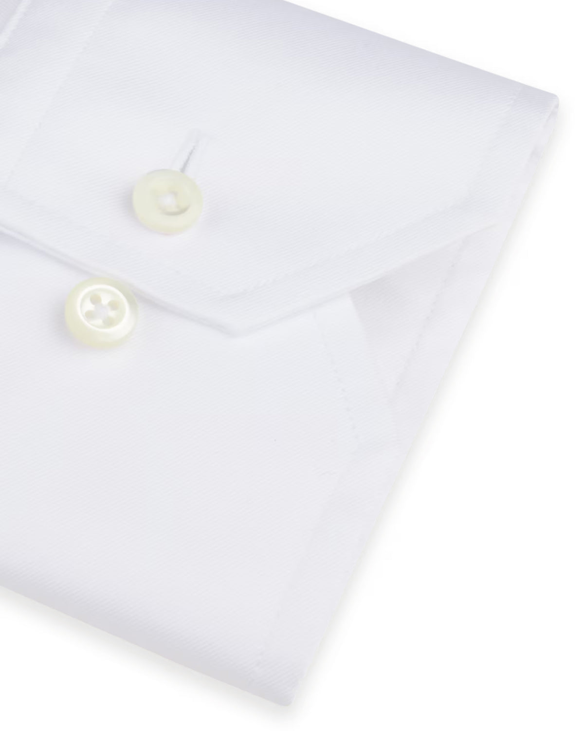 Twill shirt White SLIMLINE