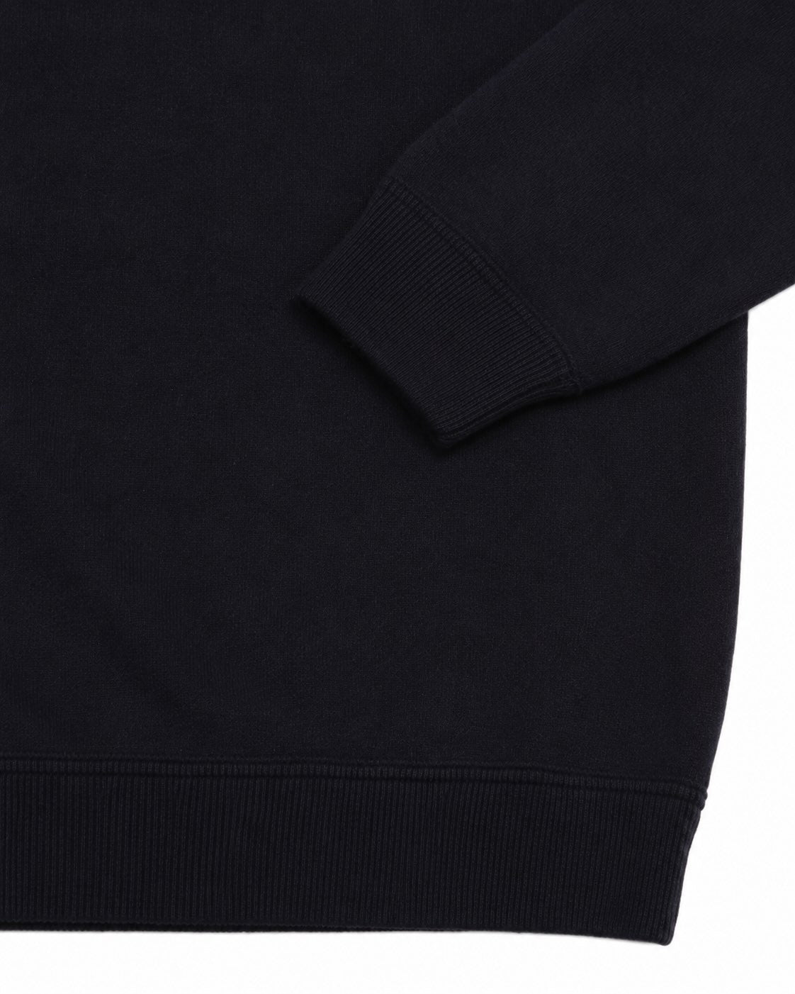 Dunkelblauer Kaschmirpullover mit Raglanärmeln