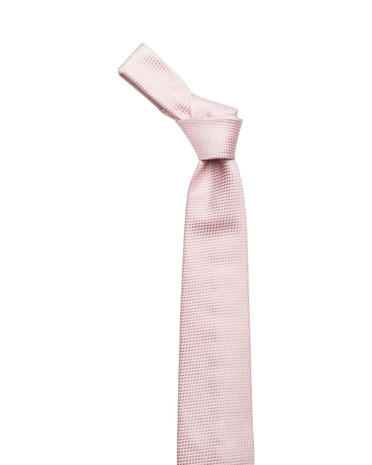 Seidenkrawatte fein gemustert Rosa