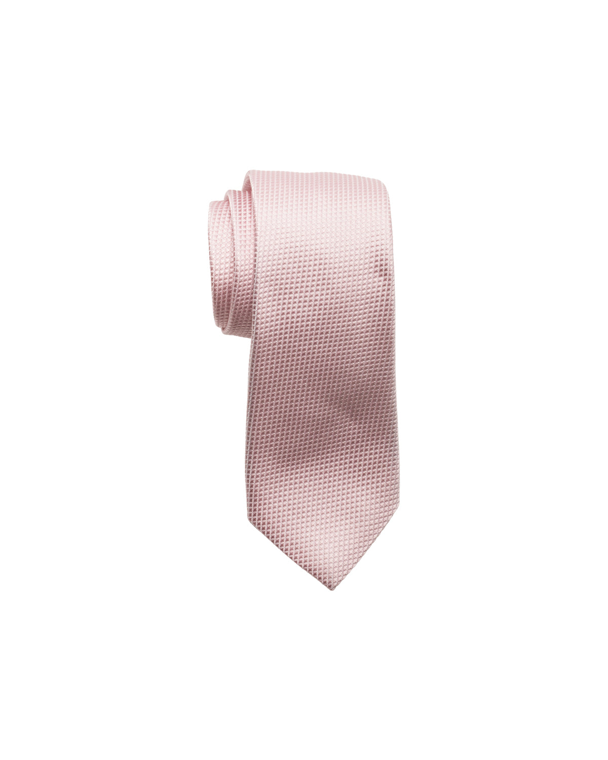 Seidenkrawatte fein gemustert Rosa