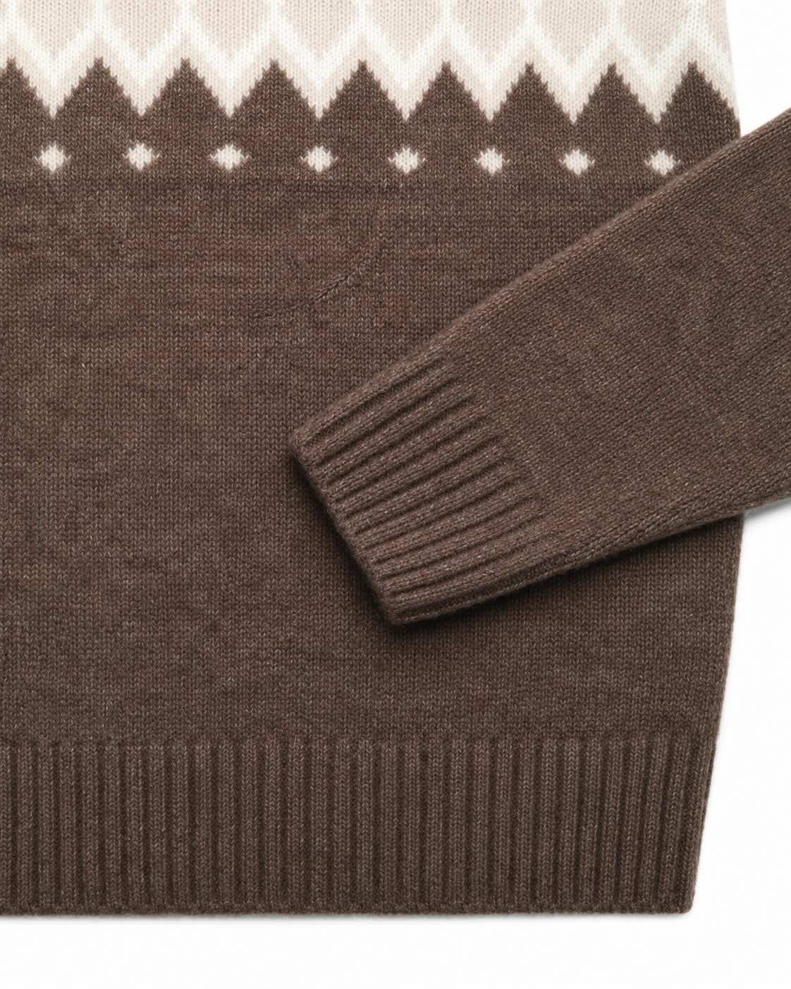 Pullover aus Kaschmir und Seide