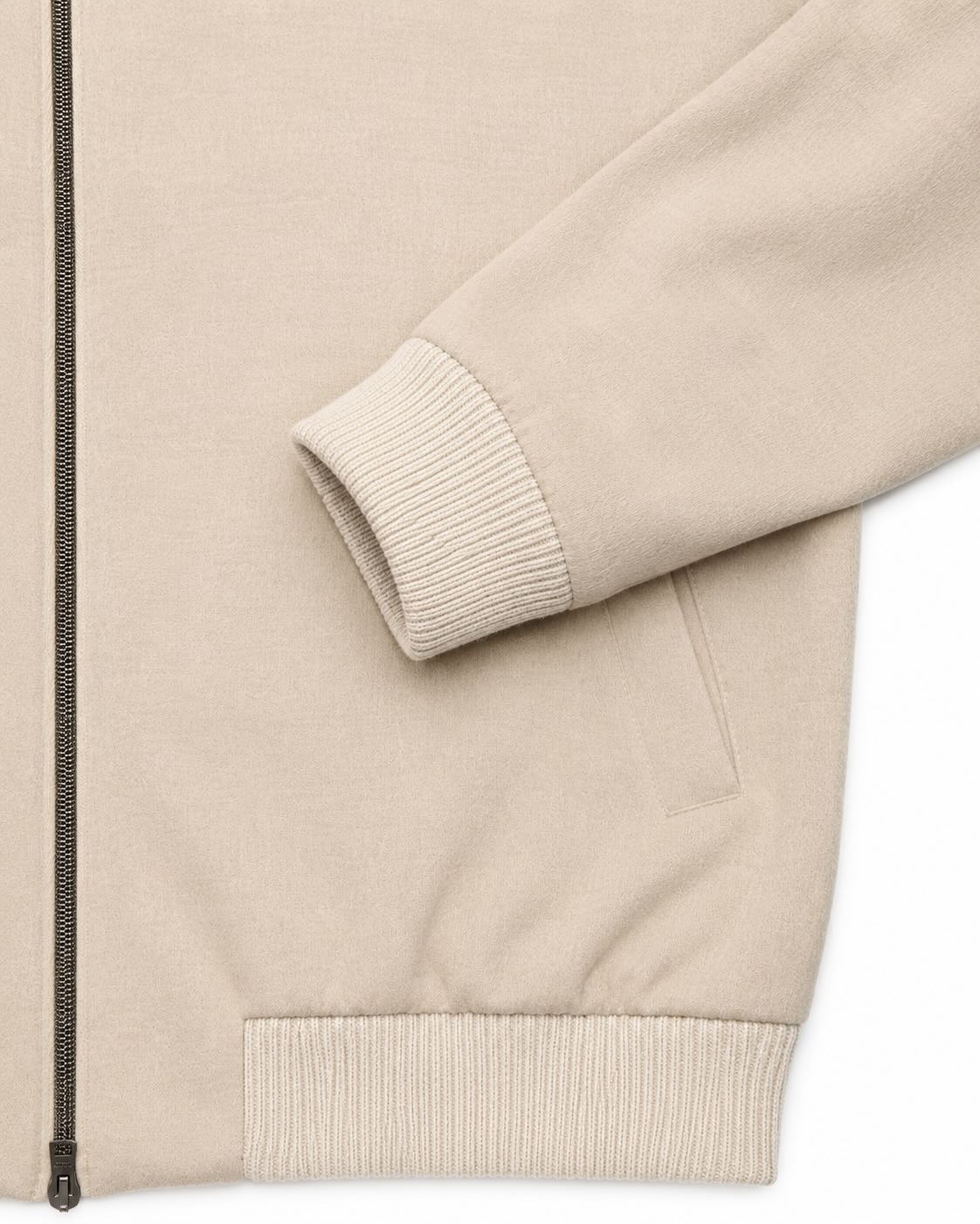 Blouson with Wool and Modal
