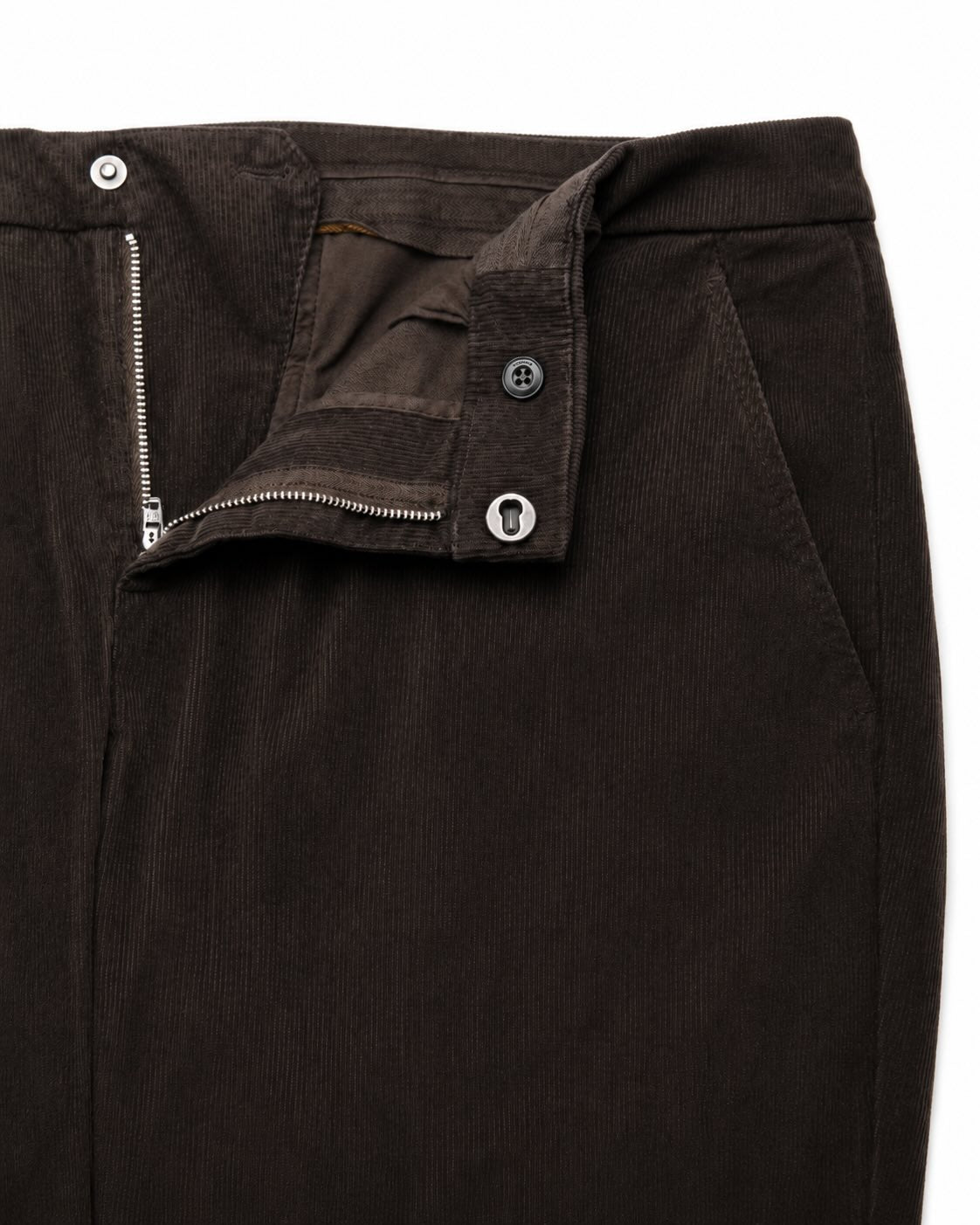 Cotton corduroy trousers