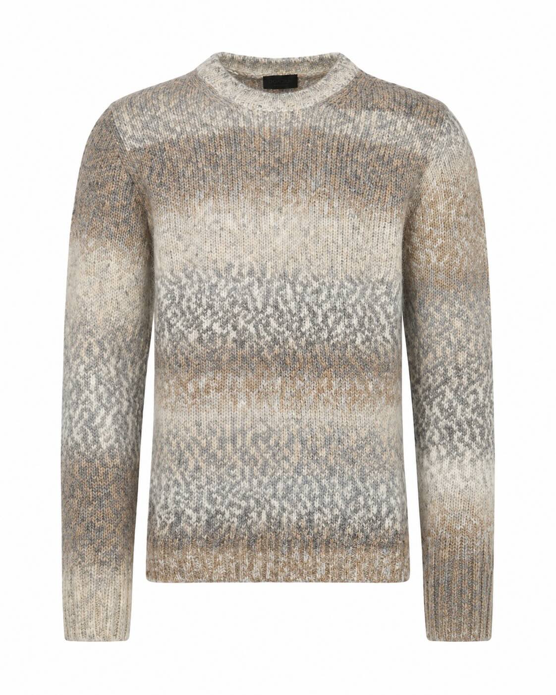 Rollkragenpullover aus Wolle und Alpaka