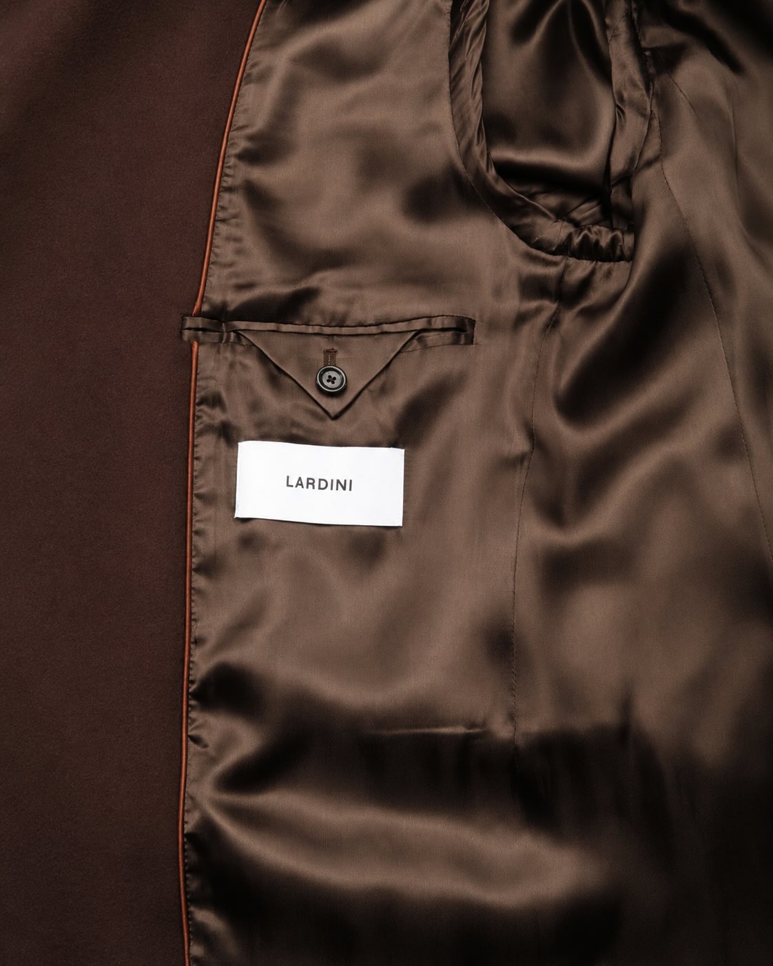 Doppelreihiger Mantel aus Schurwolle Slim Fit