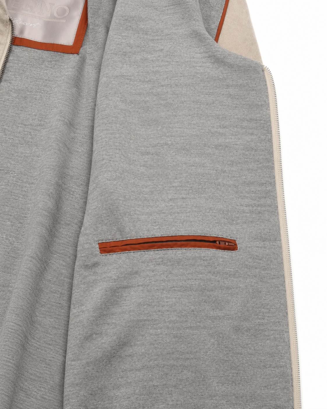 Blouson with Wool and Modal