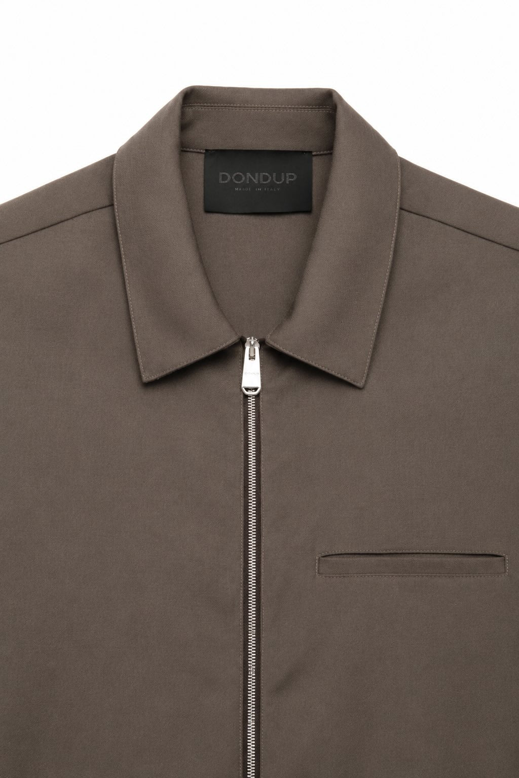 Shirtjacket aus Schurwolle